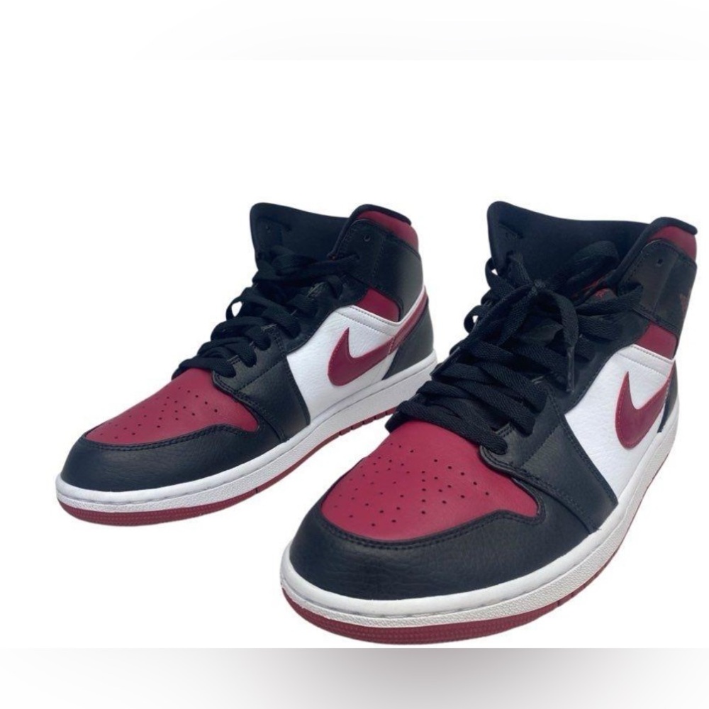 Men’s Jordan 1 Mid Bred Toe size 11